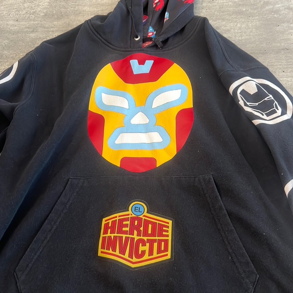 Marvel lucha libre Edition designer hoodie